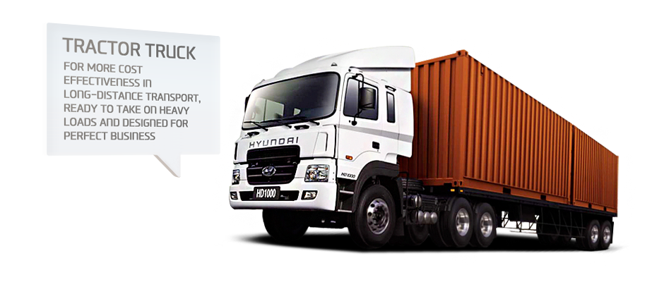 TRACTOR TRUCK. FOR MORE COST EFFECTIVENESS IN LONG-DISTANCE TRANSPORT, READY TO TAKE ON HEAVY LOADS AND DESIGNED FOR PERFECT BUSINESS